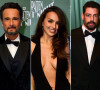 Rodrigo Santoro e Cauã Reymond usaram looks black tie no Spaten Flight Night. Já Rafa Kalimann e Fernanda Lacerda apostaram no decotão