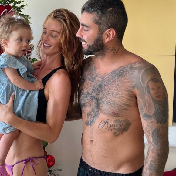 Cintia Dicker é casada com o surfista e ex-BBB Pedro Scooby