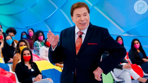 Silvio Santos foi entregue pela mulher, Iris Abravanel, como avô: 'Até estraga os netos!'