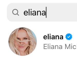Renata Capucci retribuiu o 'follow' de Eliana no Instagram
