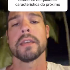 Depois da polêmica ir ao ar, Patrick usou suas redes sociais para desabafar sobre o 'preconceito' por ser calvo