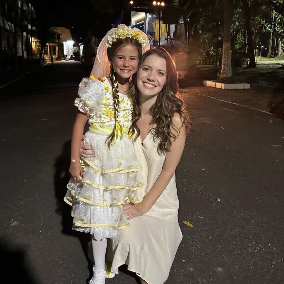 Anna na novela infantil do SBT 'A Caverna Encantada', Mel Summers foi a Vênus criança em 'Família é Tudo', dividindo o papel com Nathalia Dill