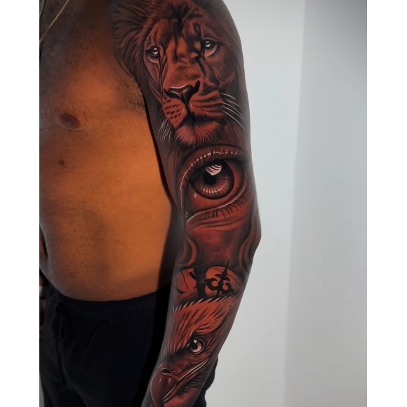 Resultado das tatuagens de Davi Brito impressionou internautas e dividiu opiniões