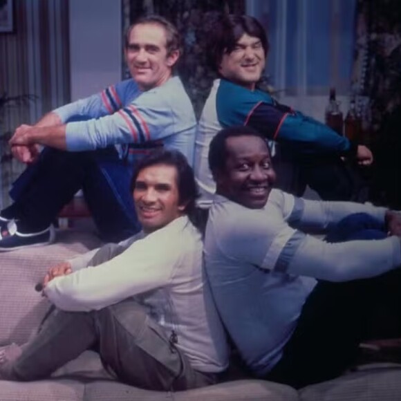 Renato Aragão em foto com Dedé Santana, Mussum e Zacarias: quarteto teve programa na Globo, Record e Tupi