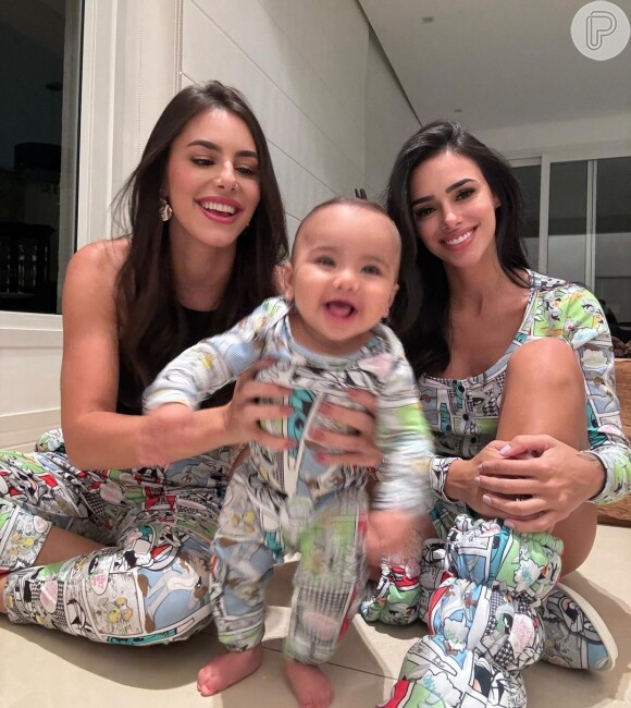 Bruna Biancardi publicou uma homenagem à irmã, Bianca, a quem chamou de 'melhor tia do mundo'. Há quem tenha interpretado a declaração de amor como uma alfinetada à outra titia