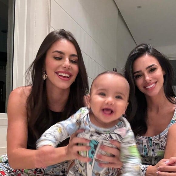 Bruna Biancardi publicou uma homenagem à irmã, Bianca, a quem chamou de 'melhor tia do mundo'. Há quem tenha interpretado a declaração de amor como uma alfinetada à outra titia