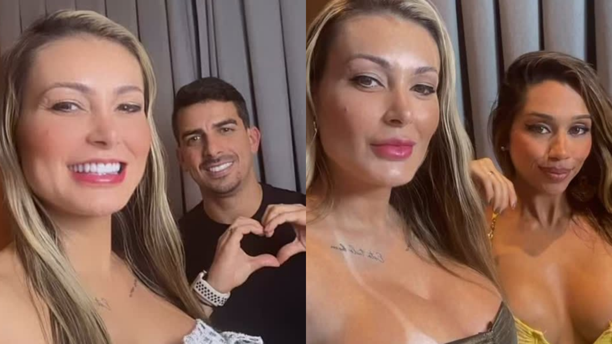 Foto: Pornô: Andressa Urach ainda fez parceria com um casal liberal -  Purepeople