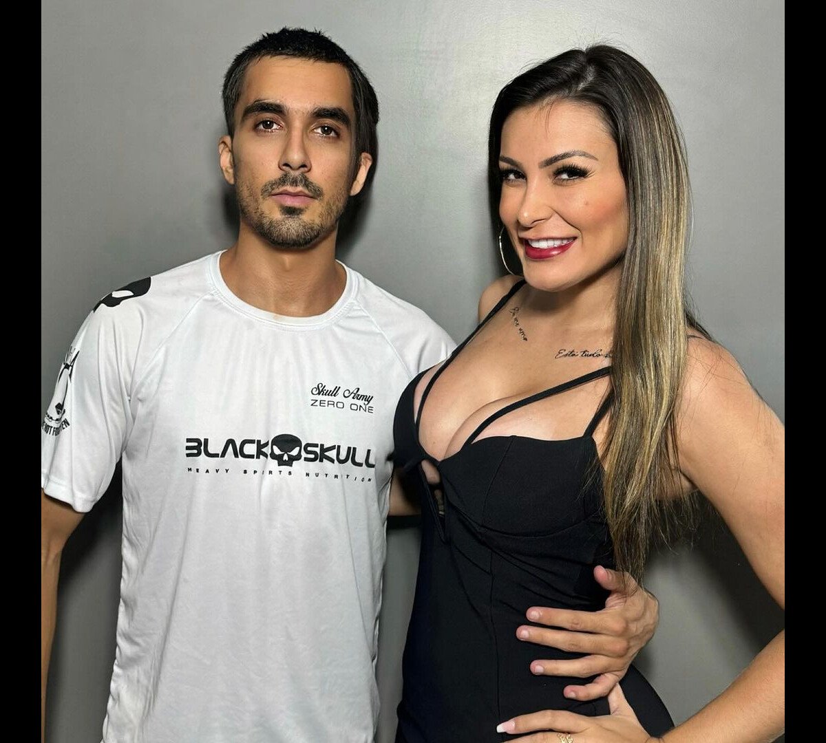 Foto: Andressa Urach anunciou mais uma parceria com o ator Big Bambu e  insinuou que realizou uma cena de sexo anal na collab - Purepeople