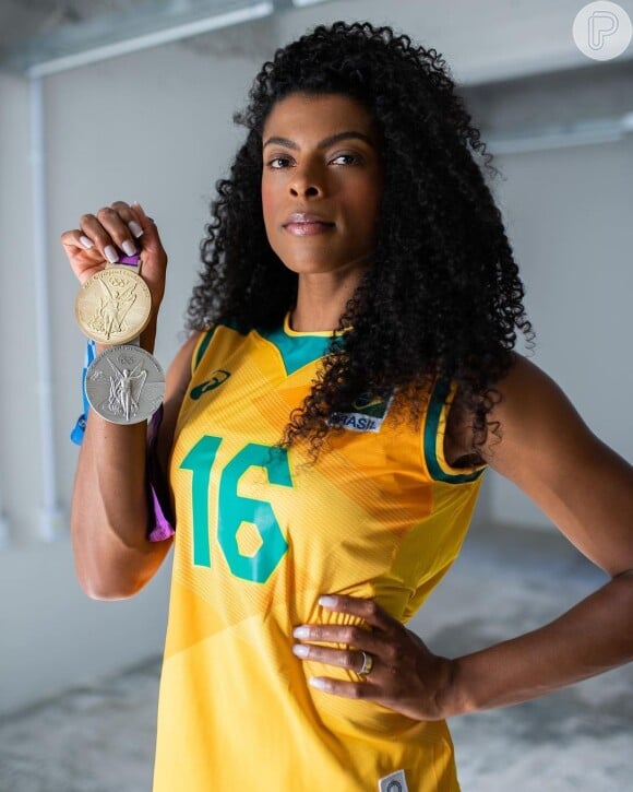 Grávida pela primeira vez, Fernanda Garay disputou 3 Olimpíadas e ganhou um ouro (Londres-2012) e uma prata (Tóquio-2021)