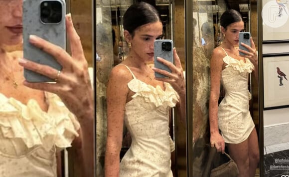 Bruna Marquezine chama atenção por anel semelhante a aliança em foto