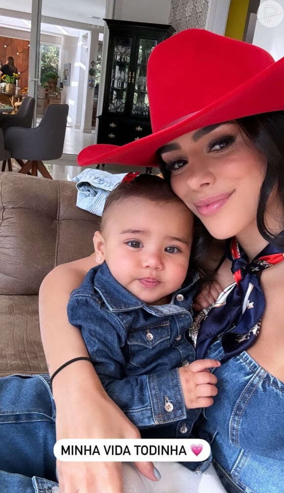 Foto: Mavie é filha de Bruna Biancardi com Neymar - Purepeople