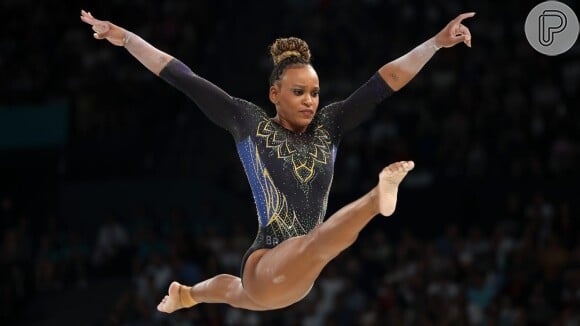 Rebeca Andrade é forte representante do Brasil nos Jogos Olímpicos de Paris