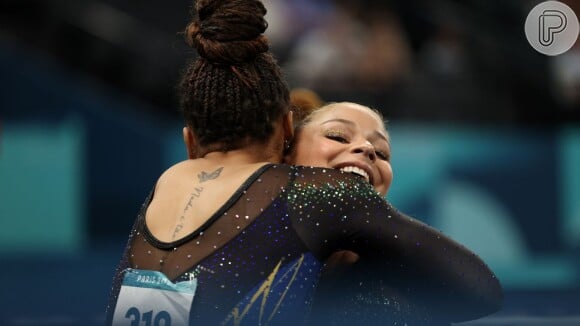 Lorrane Oliveira e Flávia Saraiva se emocionaram com bronze nas Olimpíadas de Paris 2024