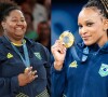 Beatriz Souza e Rebeca Andrade conquistaram ouro para o Brasil nas Olimpíadas 2024; quase ninguém sabe mas ambas são do signo Touro