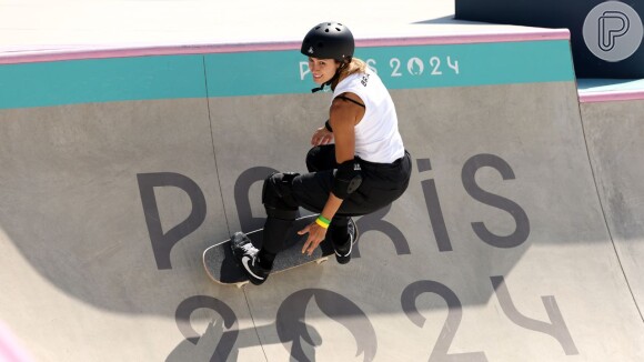 Dora Varella está competindo na modalidade skate park nas Olimpíadas de Paris 2024