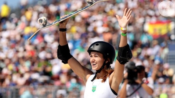 Dora Varella conseguiu se classificar para a final do skate park nas Olimpíadas de Paris 2024