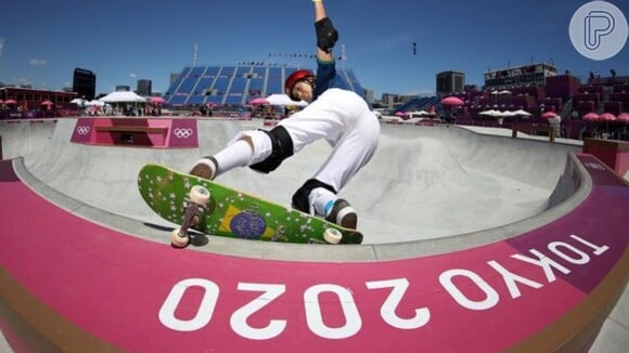 Dora Varella também competiu no skate park das Olimpíadas de Tóquio em 2021