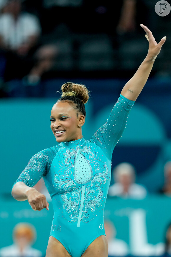 Rebeca Andrade se tornou recordista do Brasil nas Olimpíadas de Paris 2024