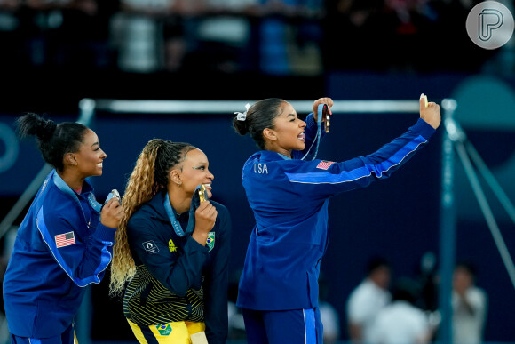 Simone Biles e Rebeca Andrade estão entre as melhores ginastas do mundo