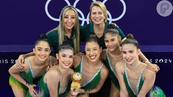 O time brasileiro de Ginástica Rítmica não conta com Bárbara Domingos