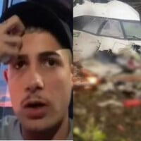 Meu Deus! Vídeo antigo de MC Hariel se recusando a entrar em voo volta à tona após avião da Voepass cair em São Paulo: 'Caindo aos pedaços'