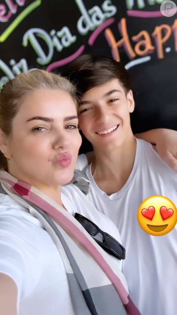 Filho de Fábio Jr. e Mari Alexandre está com 15 anos atualmente