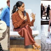 Esse é o meu TOP 3 looks de Meghan Markle na Colômbia; mala de viagem da duquesa vai fazer qualquer mulher querer copiar