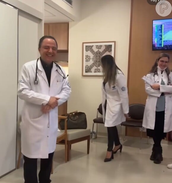 Preta Gil também fez questão de agradecer aos cuidados da equipe médica, em especial, Dr. Roberto Kalil.