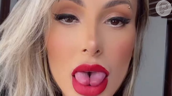 Andressa Urach teve mal súbito por conta de bifurcação na língua? Atriz pornô se explica