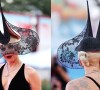 Lady Gaga aposta em acessório de cabelo excêntrico de mais de 20 anos para Festival de Veneza.