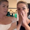 Ana Hickmann se emociona ao fazer 1ª prova de vestido de noivado e Edu Guedes entrega ansiedade: 'Não vejo a hora'