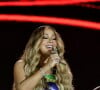 Mariah Carey no Rock in Rio: quem não quisesse se misturar poderia assistir ao show em um telão na área de camarim. Muitos famosos preferiram voltar para o camarote