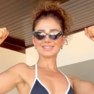 Paula Fernandes dança muito em biquíni cavado e corpo definido rende elogios na web