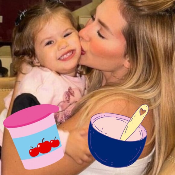 Confira, a seguir, o desejo inusitado da filha de Virginia para o café da manhã.