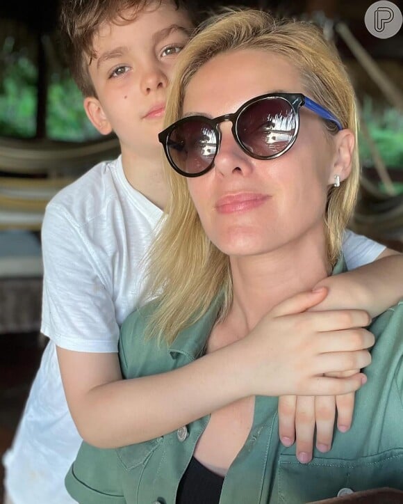 Ana Hickmann fez uma homenagem ao filho de 10 anos, Alezinho, em uma publicação no Instagram nesta quinta-feira (03)