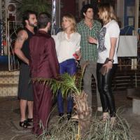 Mariana Ximenes e Gianecchini jantam com Marc Jacobs e o namorado, Harry Louis