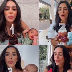 Bruna Biancardi relembrou todos os primeiros meses de Mavie com vídeos ao lado da filha