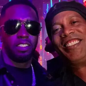 P. Diddy e Ronaldinho Gaúcho tiraram uma selfie em 2022