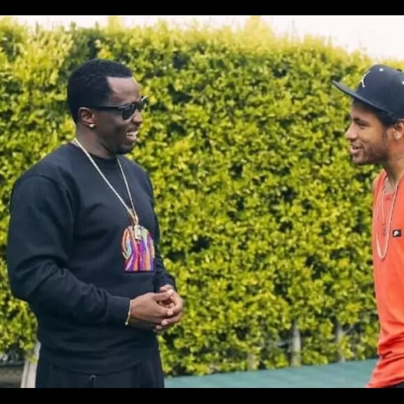 P. Diddy e Neymar jogaram basquete juntos