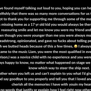 Zayn Malik fez carta aberta para o amigo e ex-colega de banda da One Direction, Liam Payne, que faleceu aos 31 anos