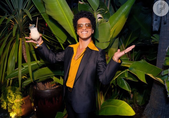 O cantor Bruno Mars está no Rio de Janeiro para sua maratona de três shows