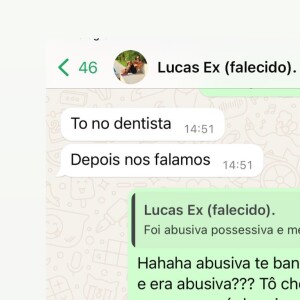 Andressa Urach diz que Lucas Ferraz tem um caso com a ex-namorada, que é casada atualmente