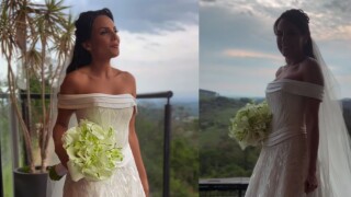 Casamento de Márcia Dantas: apresentadora do 'Tá Na Hora', do SBT, encanta em vestido luxuoso com cristais. Saiba detalhes!