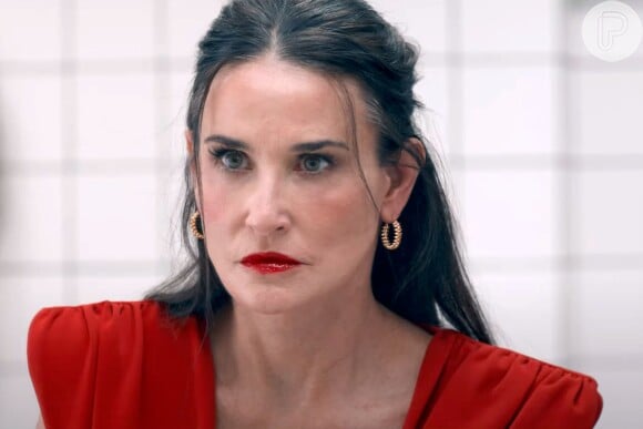 'A Substância' é estrelado por Demi Moore, que vive Elisabeth Sparkle, uma atriz de renome que perde oportunidades por ser 'velha demais'