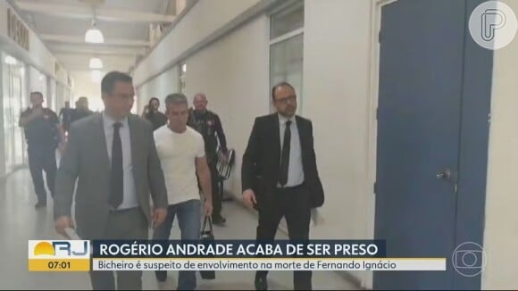 O contraventor Rogério Andrade foi preso nesta terça-feira (29), após uma nova denúncia do Ministério Público do Rio de Janeiro (MPRJ)