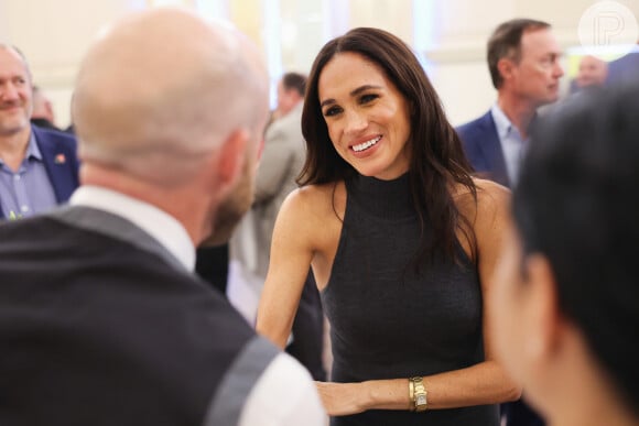 Meghan Markle viajou pela última vez ao Reino Unido em 2022, quando esteve em Londres para o funeral da Rainha Elizabeth II.