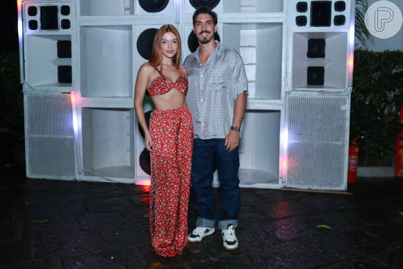 Giovanna Lancellotti e Gabriel David: outro casal na festa do relações públicas Juan Moraes