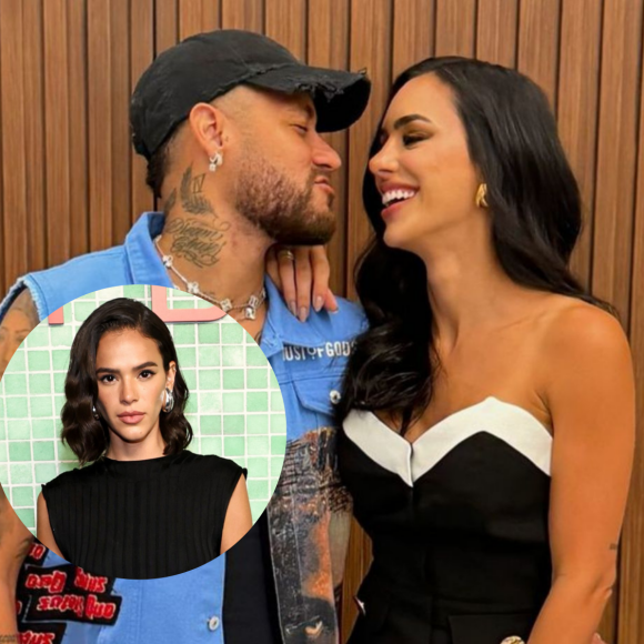 Neymar e Bruna Biancardi surgiram em clima de romance e internautas alfinetaram Bruna Marquezine