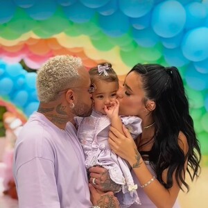 Neymar e Bruna Biancardi comemoraram 1 ano de Mavie neste sábado, 9 de novembro de 2024