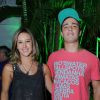 Thiago Rodrigues e Cristiane Dias prestigiaram a festa da rede social Trippics, que aconteceu na noite de quinta-feira, 29 de janeiro de 2015
